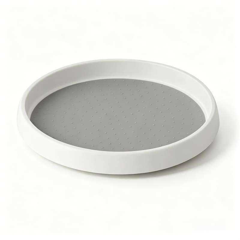 QY-1004 Non-Skid 12 Inch Lazy Susan Turntable Spice Rack Organizer