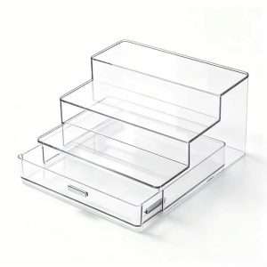 QY-1019 Stackable Desktop Organizer with Drawer