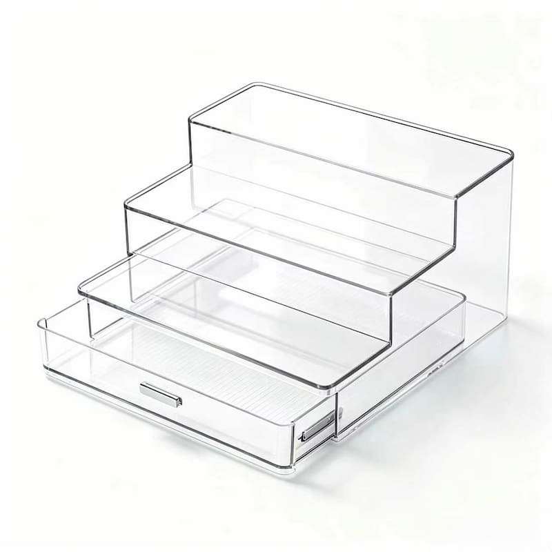 QY-1019 Stackable Desktop Organizer with Drawer