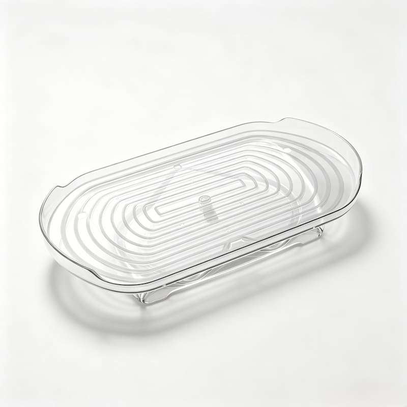 QY-1051 Clear Lazy Susan Turntable Organizer