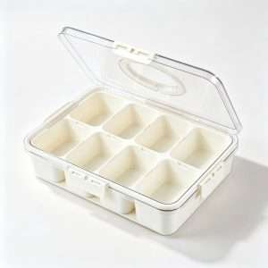 QY-1061-8 8-Compartment Portable Condiment Sealed Box