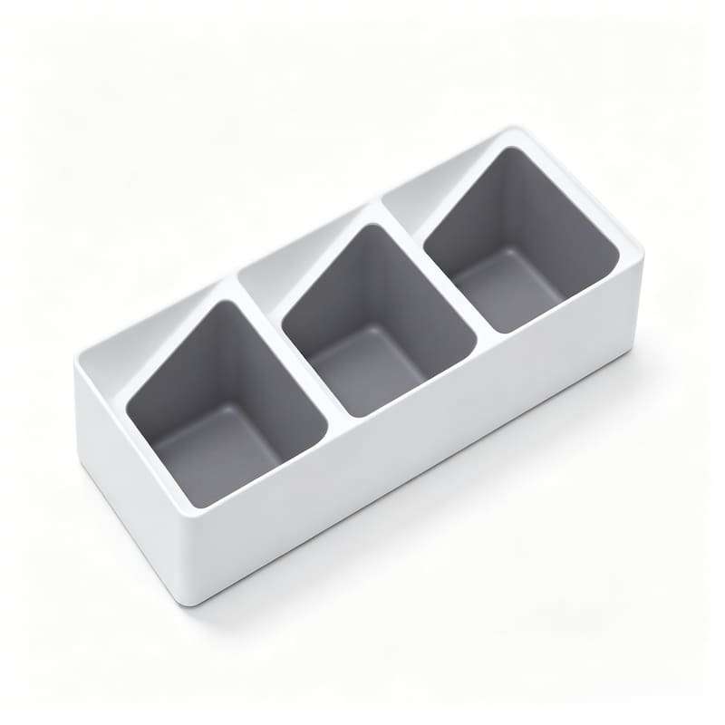 QY-1120 3-Tier Non-Skid Spice Drawer Rack Organizer