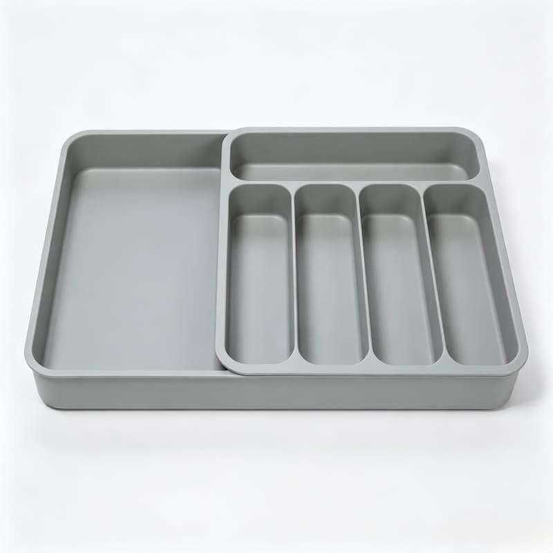 QY-1126 Expandable Partition Silverware Organizer and Utensils Holder