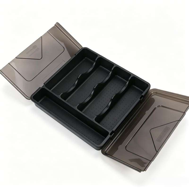 QY-1129 Flip-Top Knife Storage Organizer for Kitchen
