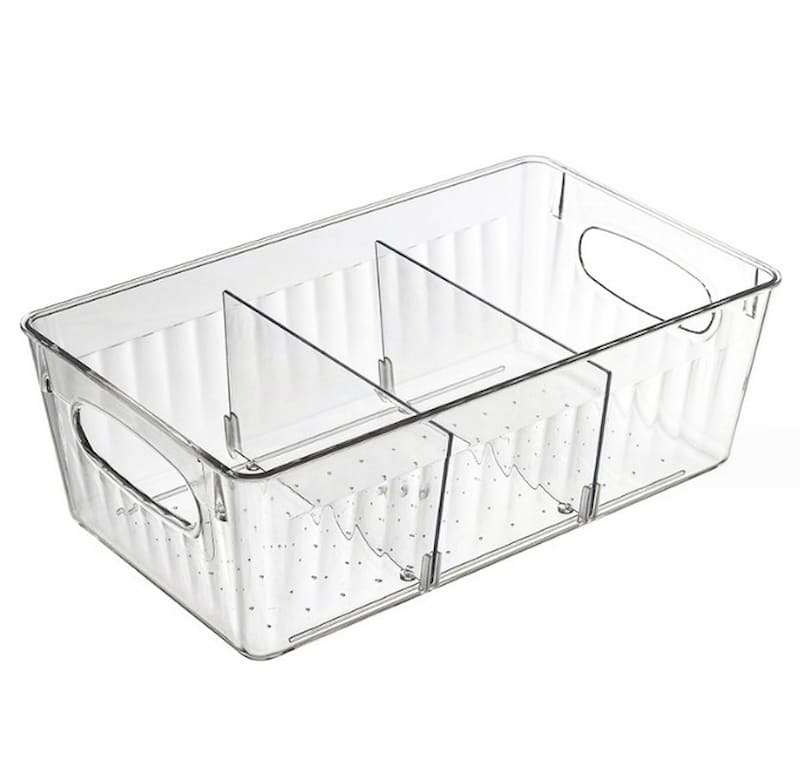 QY-1316 Refrigerator Storage Box with Divider