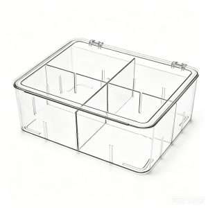 QY-1318-1 4-Compartment Food Organizer