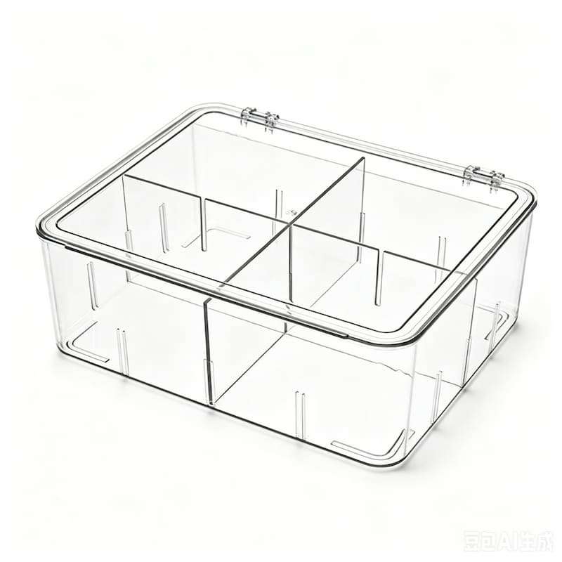 QY-1318-1 4-Compartment Food Organizer