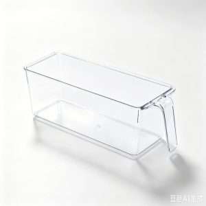 QY-1321-4 Small Clear Drop-Proof Pull-Out Storage Box with Lid