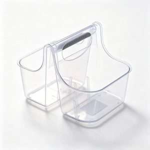 QY-1506-4 Double Sink Caddy Organizer with Handle