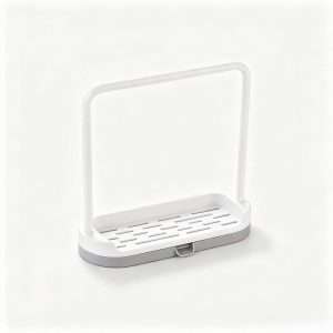 QY-1523 Desktop Towel Rack with Drain Shelf