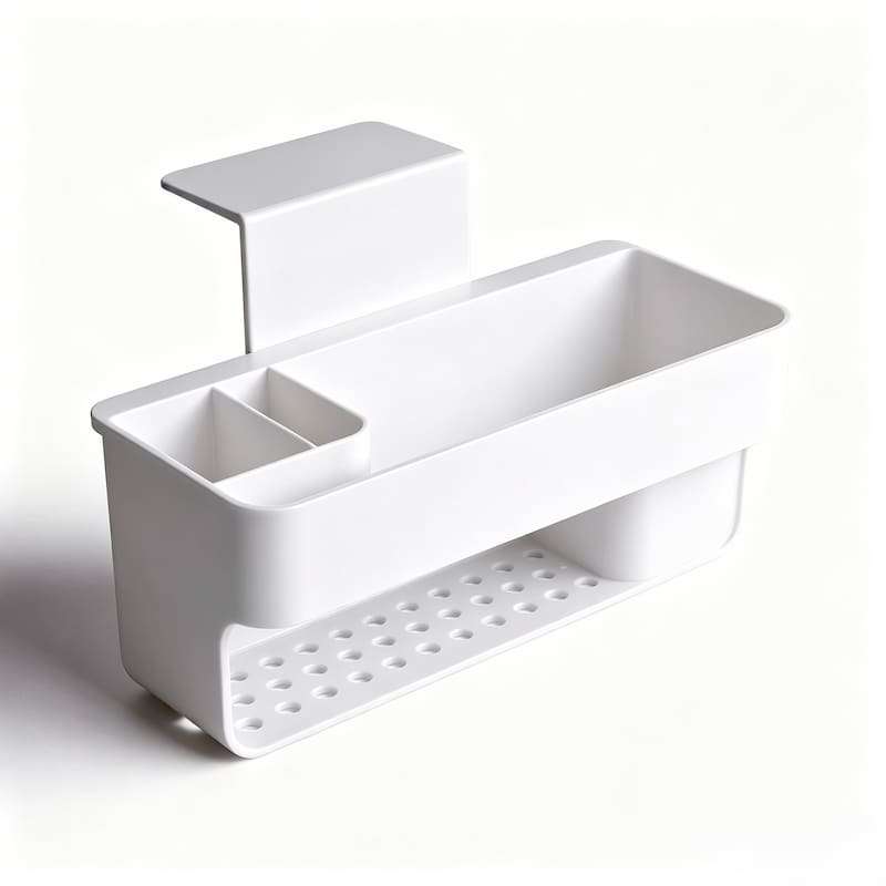 QY-1532 Sink Caddy for Cleaning Supplies with Suction Cups