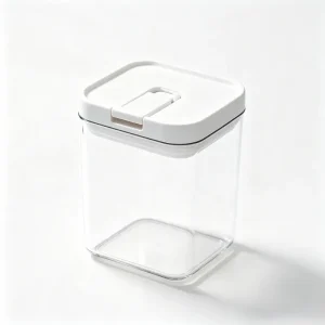 QY-1610-1 420ML Square Sealed Canister