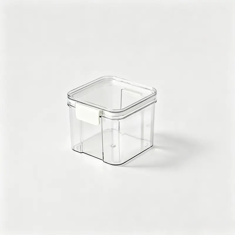 QY-1614-1 800ML Clear Sealed Canister