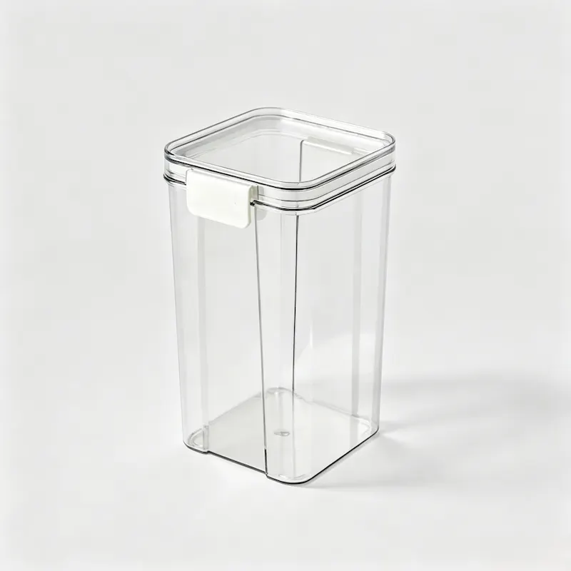 QY-1614-2 1200ML Clear Sealed Canister