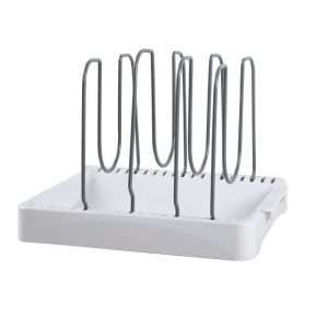 QY-1710 Expandable Cookware Organizer with 4 Dividers