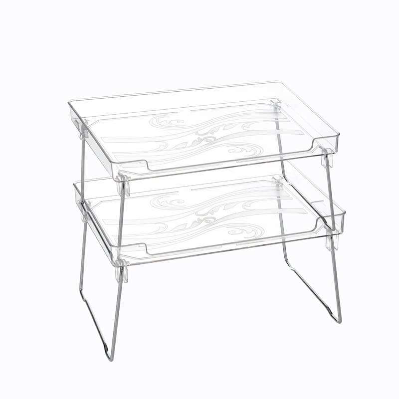 QY-1809 Stackable Desktop Storage Rack