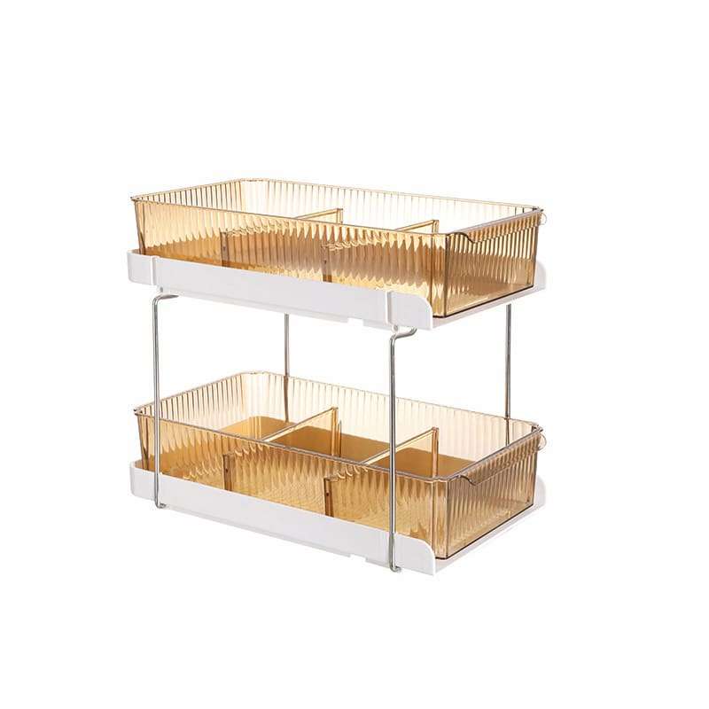 QY-1822 2-Tier Storage Rack