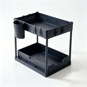 QY-1841-1 Single Pull-Out Sink Storage Rack