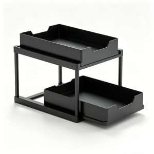 QY-1841-2 Double Pull-Out Sink Storage Rack