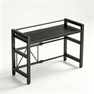 QY-1860-1 Single-Tier Retractable Microwave Oven Stand