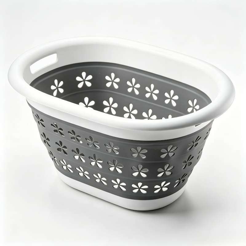 QY-2122 25L Hollow Folding Basket