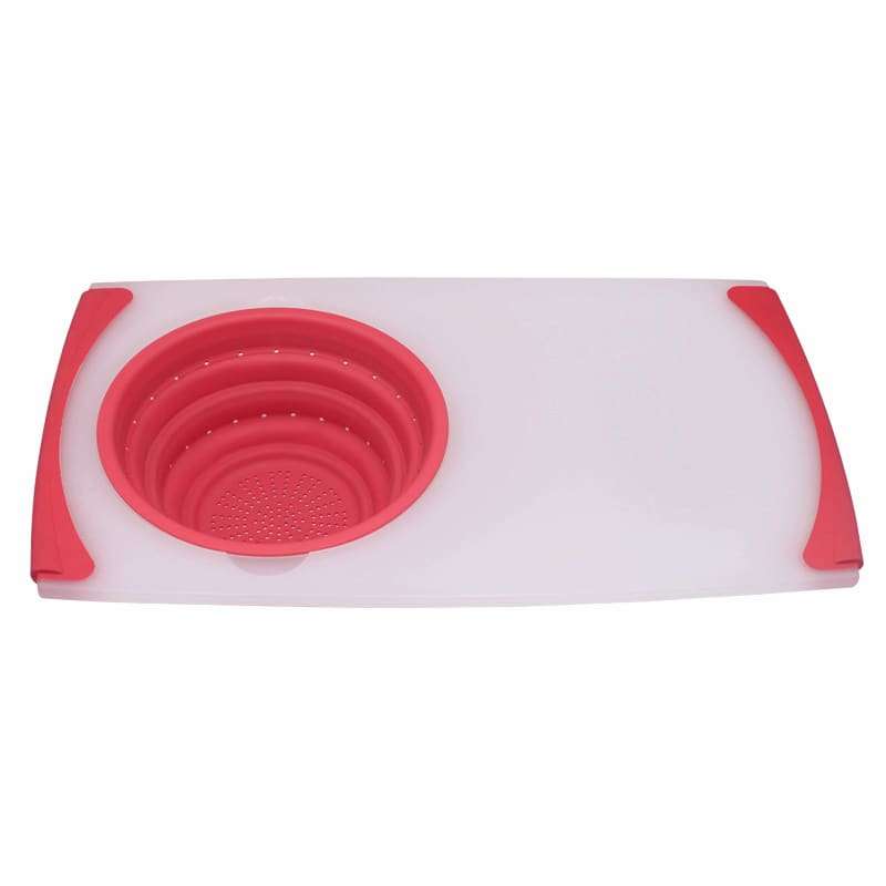 QY-2140 Plastic Kitchen Cutting Board with Filter Bucket