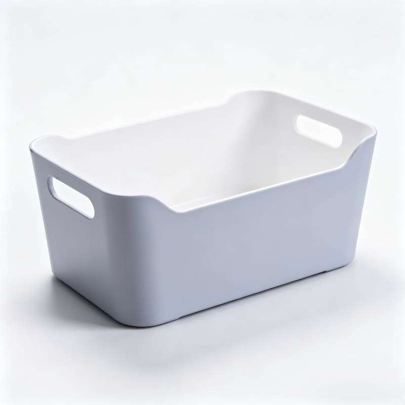 QY-2211-1 Small Storage Basket with Carrying Handle