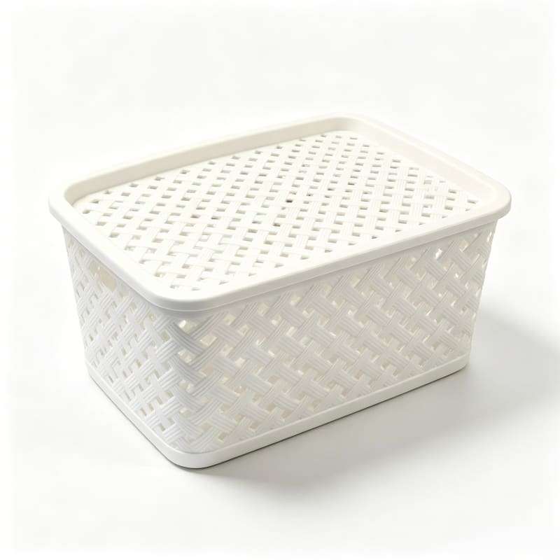 QY-2231-2 Imitation Rattan Woven Basket
