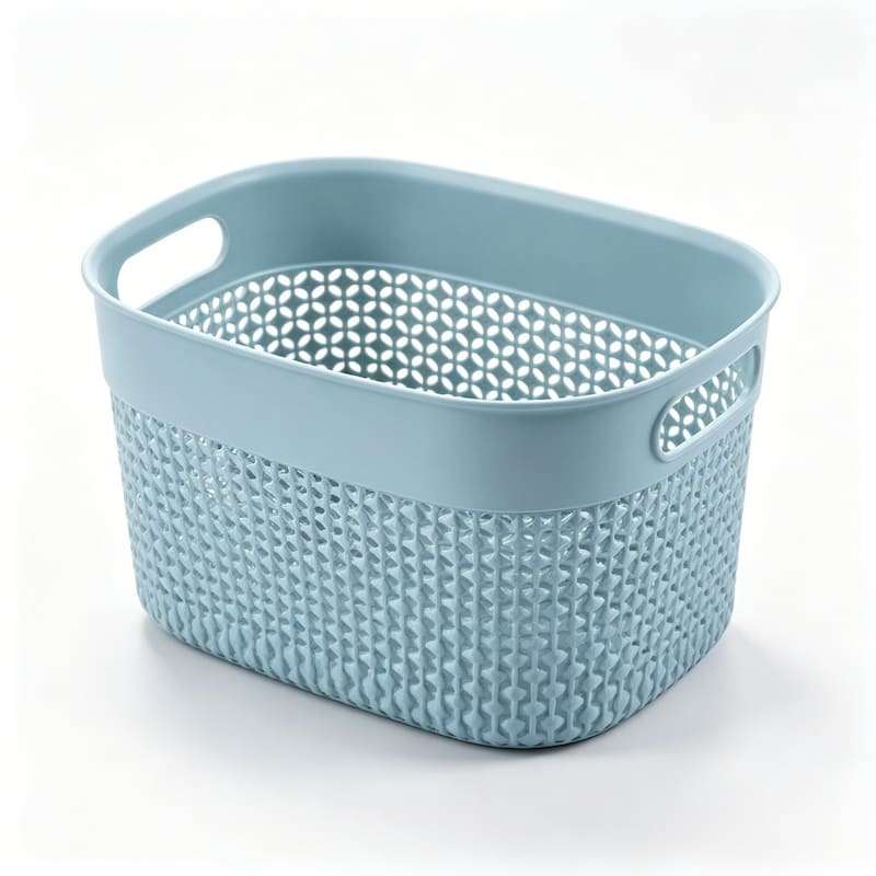 QY-2232-3 Rattan Storage Basket (Small, No Lid)