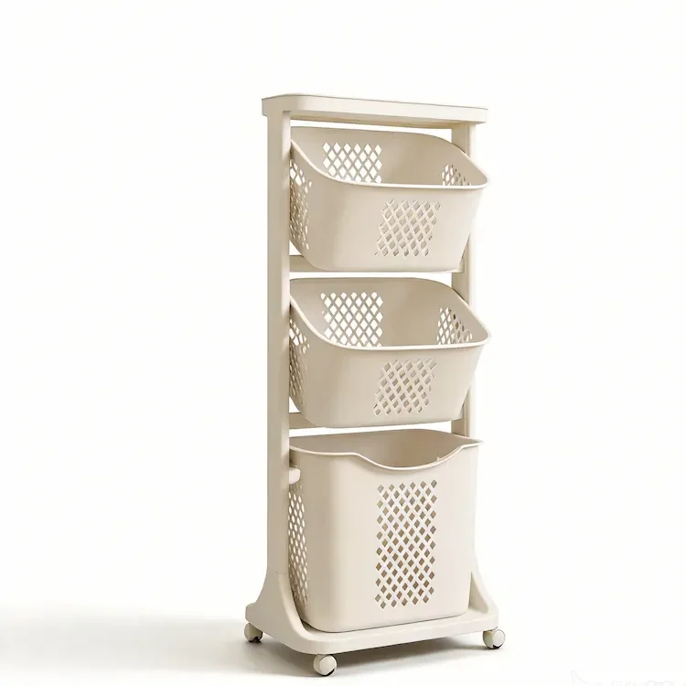 QY-2401 Multifunctional Bathroom Storage Rack