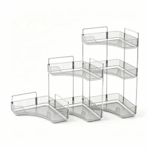 QY-2404-1 Single-Tier Makeup Storage Rack