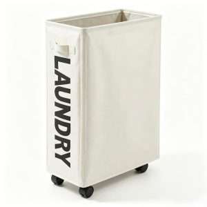 QY-2506 Rolling Laundry Hamper with Wheels