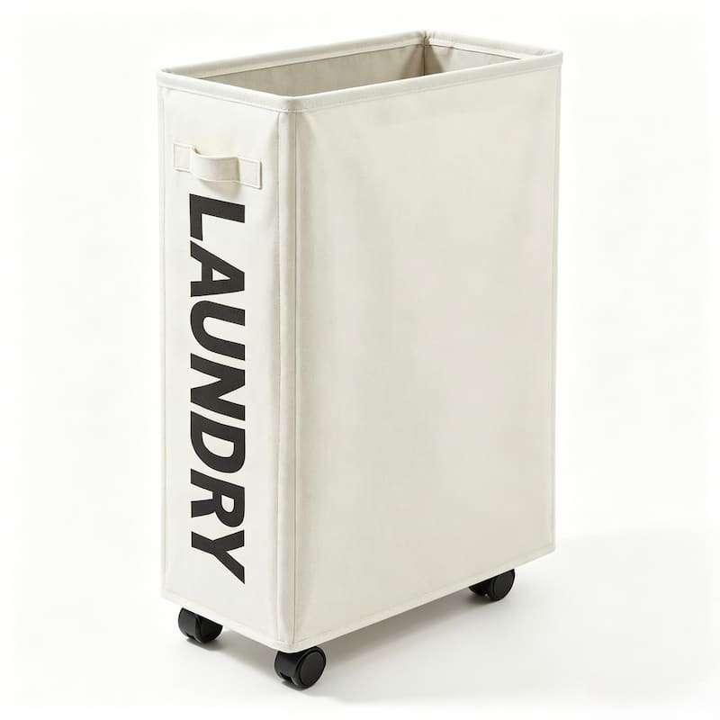 QY-2506 Rolling Laundry Hamper with Wheels