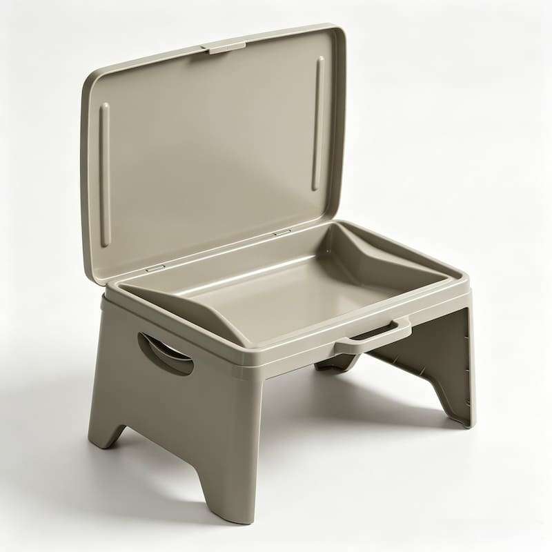 QY-2616-Grey Foldable Multi-Function Table (Grey)
