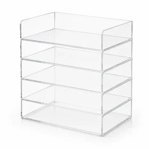 QY-2810-1 Multi-Tier Acrylic Desktop File Organizer