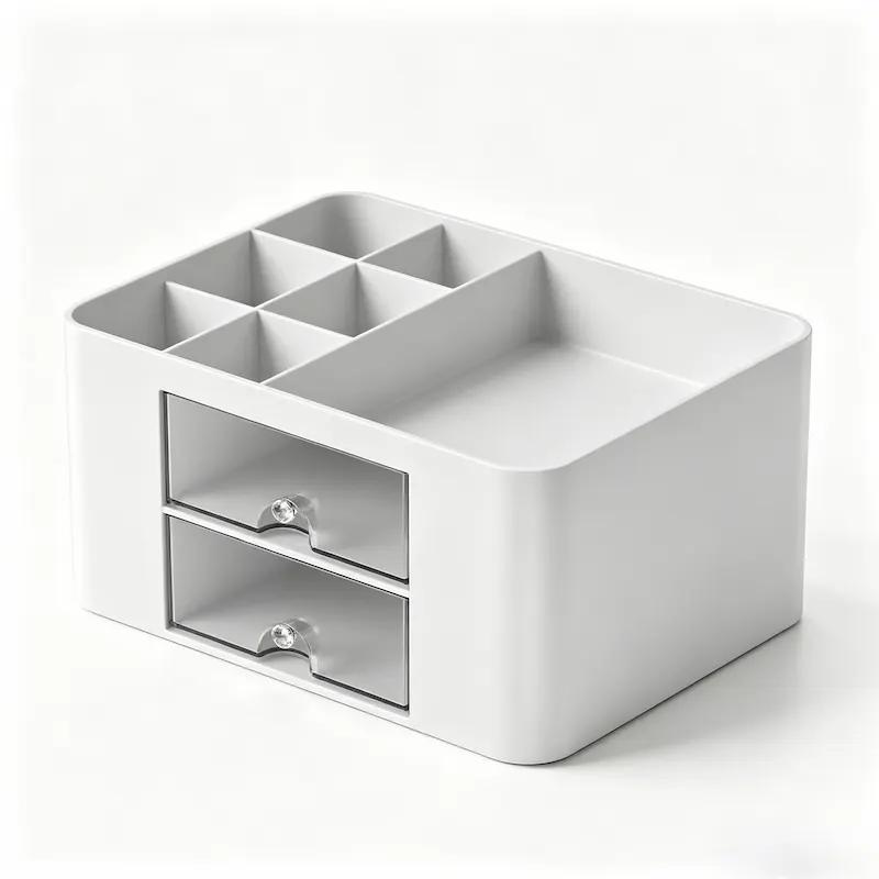 QY-2820 Plastic Desk Drawer Paintbrush Case